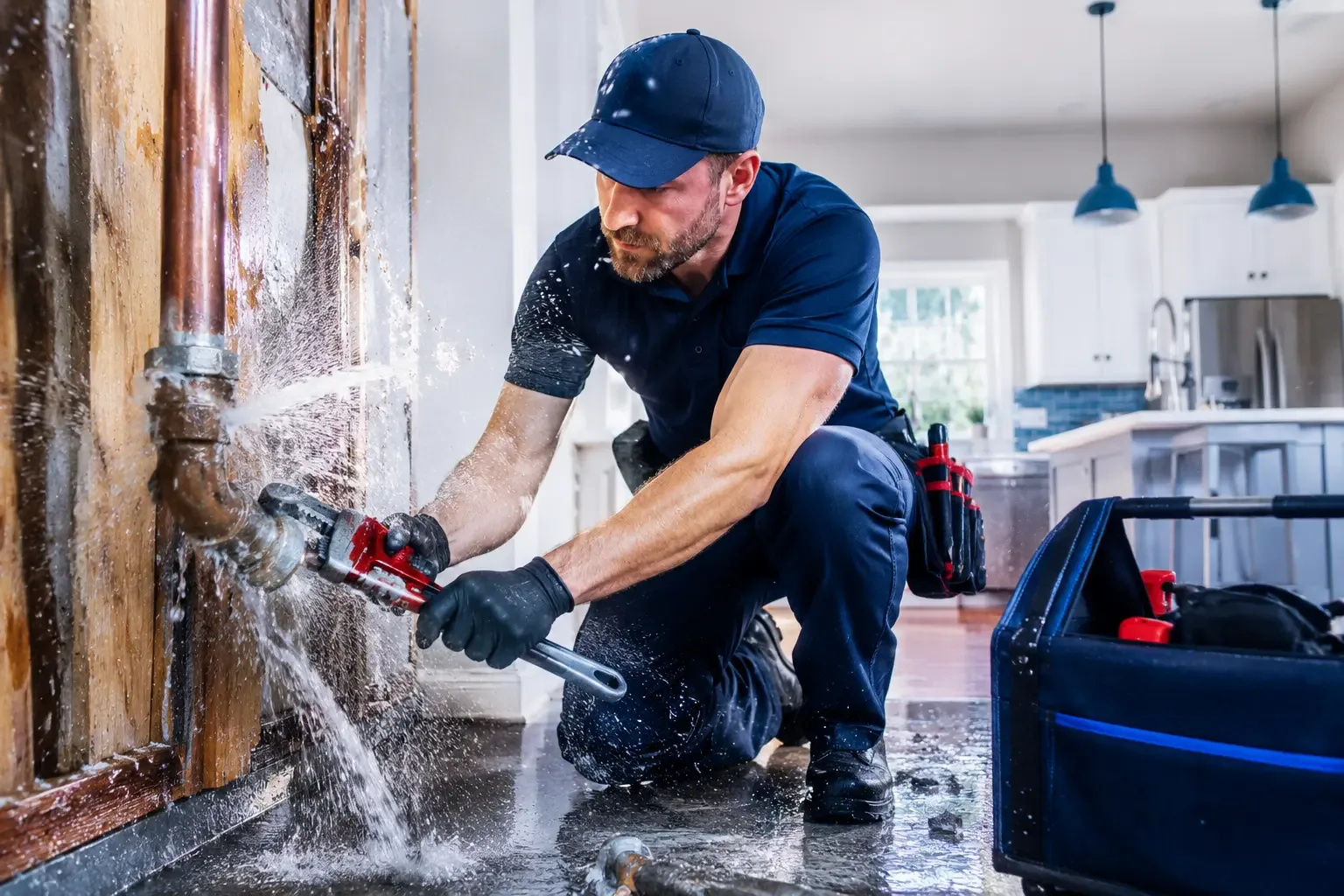 Local emergency pipe repair professionals in Sharon Center, OH